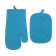 Set of kitchen Ethel, col. Blue: mittens-seging 18x26 cm, take 18x21 cm