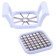 Vegetable cutter-fruit cutting is universal, color mix