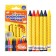 Pencils wax 6 colors, 93x 8 mm, calligrata, in a cardboard box