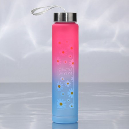 Water bottle "Happiness inside", 300 ml-1
