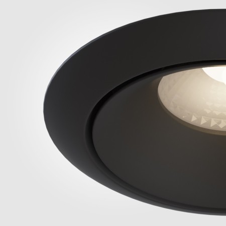 The built-in lamp Technical DL031-L12W3K-D-B, LED, 12 W, 98x98x75 mm, 760 lm, 3000k, black-1