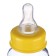 A bottle for feeding glass "Bear Prince", classic throat, medium stream, 180 ml., From 3 months.