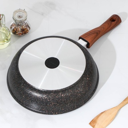 Granit Ultra Original pan, D = 26 cm, removable handle, anti -stick coating, black color-2