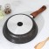 Granit Ultra Original pan, D = 26 cm, removable handle, anti -stick coating, black color