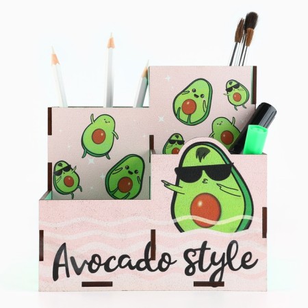 Organizer for the Office "Avocado"-2