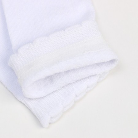 Golphs children's openwork, white color, size 22-2