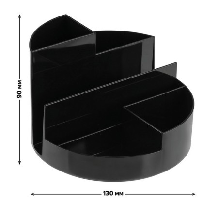 Organizer stand for the office Profic plastic black-1
