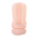 Big-Mens Cup Yoni masturbator, in a hard case, realist, vagina, orange