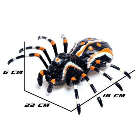 Radio -controlled “Tarantula” spider, smoke effect, light effects, works from the battery-1