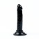 Falloimitator Realist Oka-Khpoki, on the suction cup, anal, gel, 12 x 2.5 cm, black