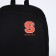 Backpack school textile SPECILA, 46x30x10 cm, vertical pocket, black color