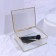 Organizer for storage "Ripples", with a lid, glass, with a mirror -bottom, 1 section, 20 × 16 × 6.5 cm, the color is transparent/copper
