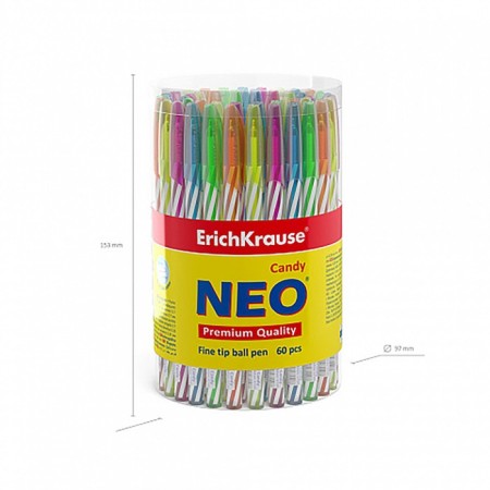 Ballic handle Erichkrause Neo Candy ink blue 47550 Price for 1 pcs !!!-4