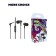 Headphones More Choice G20, microphone, vacuum, 95 dB, 32 Ohm, 3.5 mm, 1.1 m, black