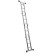 Transformer staircase "Sibin" LT-43 38851, aluminum 4x3 steps
