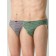 Male panties, size m, khaki color, gray, 2 pcs