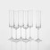 Set of champagne glasses, 150 ml, 6 pcs