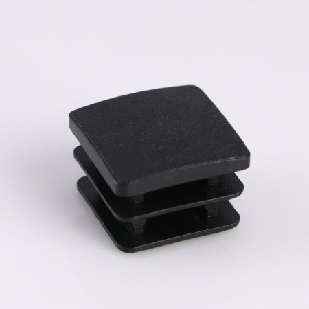 Inner plug 30x30 mm, universal, black