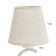 Sconces 06417/1w Wh+GD white/gold/crystal 1x40W E14 25x14x37cm