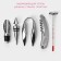 A set for the wine of the Dolyan, 5 objects: corkscrew, aerator, cork, thermometer, cutter for foil