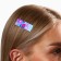 Hair hair clip "New Year Mix", 5.3 x 1.8 cm