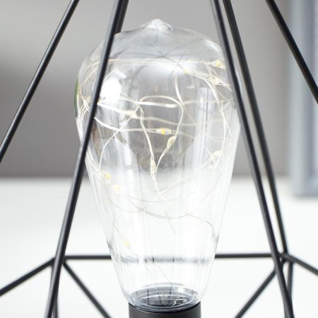 Nightlight 16126/1 LED from batteries 3haa black 17.5x19.5x28 cm Risalux-3