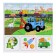 Memo 30 chips + puzzle 24 elements "Blue Tractor"