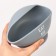 Baby plate on a suction cup, spoon, m & b, gray