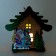Light decor "House of Santa Claus" 6.9 × 12.4 × 11.2 cm, mix