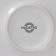 Porcelain dining plate Magistro Urban, D = 22 cm, white color in specking