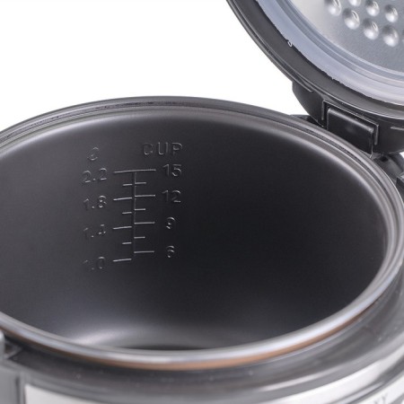 Galaxy GL 2643, 900 W multicooker, 5 l, 10 programs, anti -stick coating, silver-3
