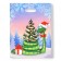 Package "New Year's Point", polyethylene with a cut pen, 40 x 31 cm, 30 μm