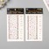 Stick plastic rhinestones "Square road" Color 22.5x11.5 cm