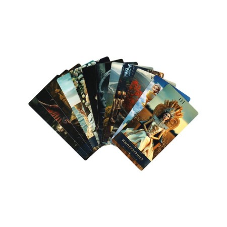 Tarot "Fest. Château de Tarot", fortune -tier cards, 78 l, card 6.3 x 12 cm, with a bag-2