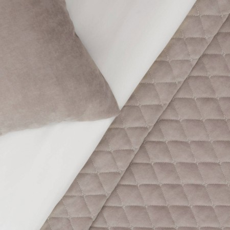 Bedspread with pillowcases "Tina", size 230x250 cm, color light gray-2