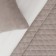 Bedspread with pillowcases "Tina", size 230x250 cm, color light gray