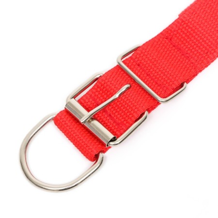 Collar "Comfort" Combined, 58 x 3 cm, Osh 45-52 cm, red-3