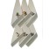 A set of wuffed napkins Diva Afrodita Ceylin "Oliva", size 50x70 cm, 6 pcs