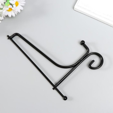 Metal plates for plates 17.5x11.5 cm, black "patterned" for plates d = 18-20 cm-2