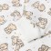 Baby blouse, beige color/bears, height 56 ​​cm