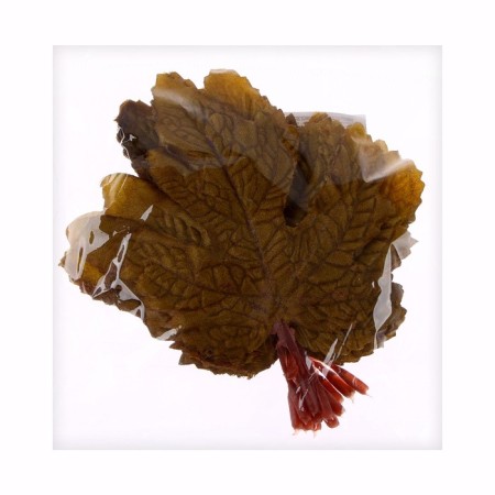 Decor "Autumn sheet" set of 15 pcs., Size 1 pc. - 9 × 11 × 0.2 cm, brown color-3
