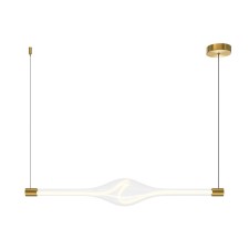 Светильник подвесной Maytoni MOD290PL-L23BS3K, LED, 23 Вт, 960х135х3165 мм, 900 Лм, 3000К, латунь