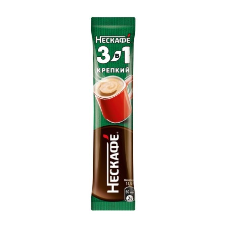 Soluble coffee Nescafe 3 in 1, Strong, 14.5 g-2
