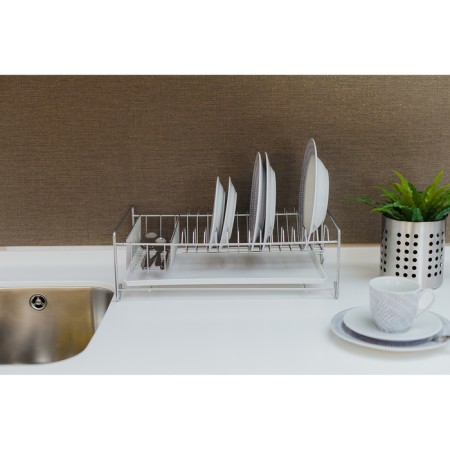 Dishes for dishes with a pallet, 40 × 23 × 15 cm, color chromium-4