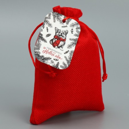 Gift bag "Fairy Tale", 13 x 18 cm +/- 1.5 cm, New Year-2