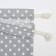 Textile Ethel Bag "Stars" 27x34 cm, 80% HL, 20% PE, satin 110 g/m2