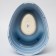 Two-color pot, light blue color