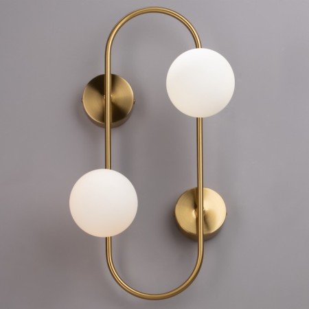 Bra Freya Fr5233WL-02BS Inversion, 240x165x450 mm, G9, 2x25W, brass color-2