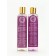 Gift set Ural Lab: shower gel and hair shampoo, 2x250 ml, aroma of iris and lilac