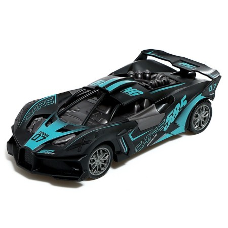 Radio -controlled "Racing" machine, doors open, with a battery, mix-5